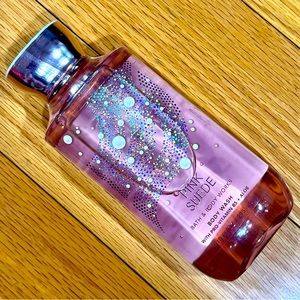NWT Bath & Body Works Pink Suede Body Wash